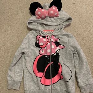 H&M Minnie zip up hoodie